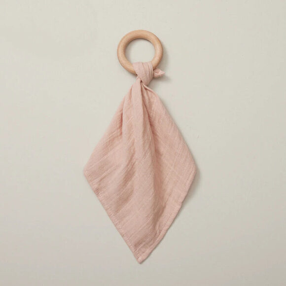 Organic Teether, Lovey Blush - Picture 1 of 1
